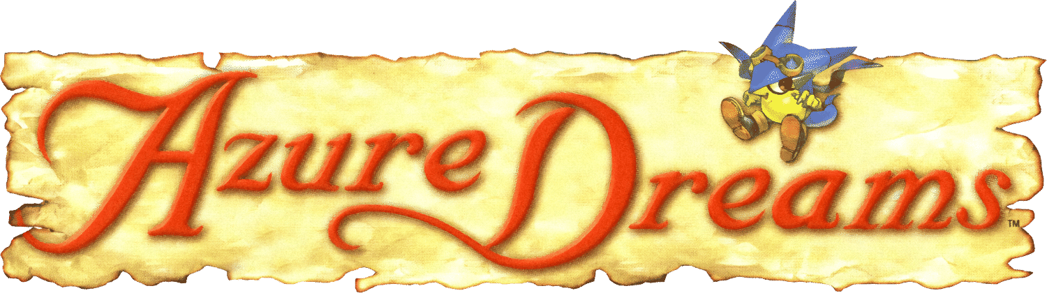 Azure Dreams logo for Playstation